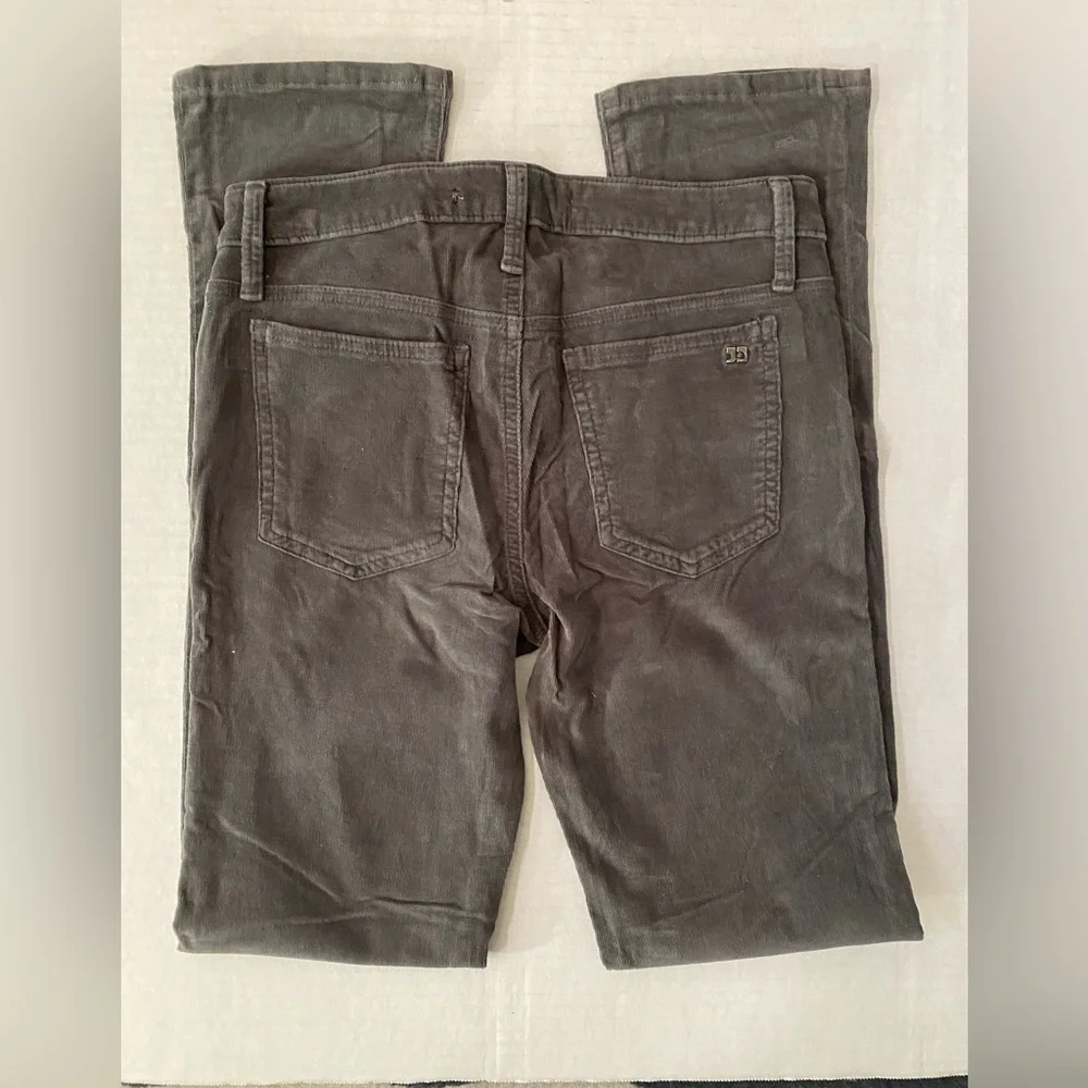 VTG Joe's Jeans Fit Skinny Vionaire Velvet Pinwale Corduroy Charcoal Size 28 - Picture 9 of 12